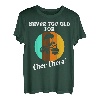 Modelleisenbahn Liebhaber Retro Eisenbahn Lokomotive Spruch T-Shirt