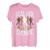 Cool Real Men Line Dance | Lustiges Geschenk zum Tanzen des Vaters T-Shirt