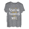 Herren You Can't Scare Me I Have Two Daughters And Wife Funny Daddy T-Shirt