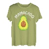 Mama Mamacado Schwanger Werdende Mutter Babyparty T-Shirt