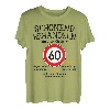 60. Geburtstag Schonend Behandeln Alte Kiste Ist 60 Tempo 60 T-Shirt