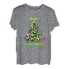 Frohe Weihnachten mit Katzen T-Shirt