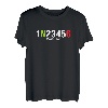 Motorrad Gänge 1N23456 Motorradfahrer One Down-Five Up T-Shirt