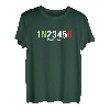Motorrad Gänge 1N23456 Motorradfahrer One Down-Five Up T-Shirt