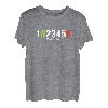 Motorrad Gänge 1N23456 Motorradfahrer One Down-Five Up T-Shirt
