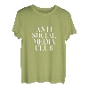 Anti Social Media Club - Lustiges Internet Spruch TShirt