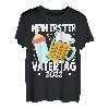 Herren Mein Erster Vatertag 2022 Vatertagsgeschenk Papa 1. Vatertag T-Shirt