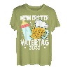 Herren Mein Erster Vatertag 2022 Vatertagsgeschenk Papa 1. Vatertag T-Shirt