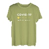 COVID-19 - ein Stern aus fünf Fünf Würde das T-Shirt nicht empfehlen T-Shirt
