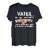 Papa und Tochter Partnerlook Vatertagsgeschenk Vater Spruch T-Shirt