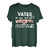 Papa und Tochter Partnerlook Vatertagsgeschenk Vater Spruch T-Shirt