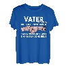 Papa und Tochter Partnerlook Vatertagsgeschenk Vater Spruch T-Shirt