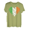 St. Patrick's Day Kleeblatt-Herz, St. Patrick Day Irish T-Shirt