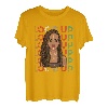 Locd Up Naturhaar, schwarz, Dreadlocks, Melanin, Mädchen T-Shirt