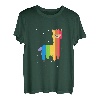 LGBT Homosexuell Lesbisch Regenbogen Lama T-Shirt T-Shirt