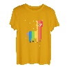 LGBT Homosexuell Lesbisch Regenbogen Lama T-Shirt T-Shirt