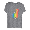 LGBT Homosexuell Lesbisch Regenbogen Lama T-Shirt T-Shirt