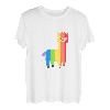 LGBT Homosexuell Lesbisch Regenbogen Lama T-Shirt T-Shirt