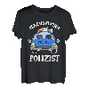 Polizist Nachwuchs Polizeiauto Streifenwagen Cop Geschenk T-Shirt