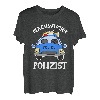 Polizist Nachwuchs Polizeiauto Streifenwagen Cop Geschenk T-Shirt