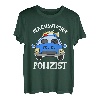 Polizist Nachwuchs Polizeiauto Streifenwagen Cop Geschenk T-Shirt
