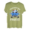 Polizist Nachwuchs Polizeiauto Streifenwagen Cop Geschenk T-Shirt