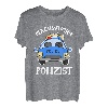 Polizist Nachwuchs Polizeiauto Streifenwagen Cop Geschenk T-Shirt