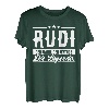 Rudi Name Lustiger Spruch Shirt Vorname Geschenk
