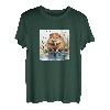 Biber-Aquarell-Grafik T-Shirt