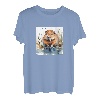 Biber-Aquarell-Grafik T-Shirt