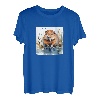 Biber-Aquarell-Grafik T-Shirt