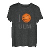 I Love Ulm Basketball TShirt für Ulmer an der Donau