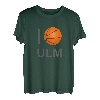 I Love Ulm Basketball TShirt für Ulmer an der Donau