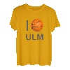 I Love Ulm Basketball TShirt für Ulmer an der Donau