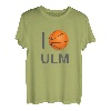 I Love Ulm Basketball TShirt für Ulmer an der Donau
