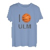 I Love Ulm Basketball TShirt für Ulmer an der Donau