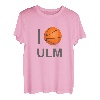 I Love Ulm Basketball TShirt für Ulmer an der Donau