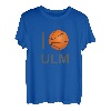 I Love Ulm Basketball TShirt für Ulmer an der Donau