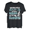 Herren Unterschätze niemals einen alten Mann mit einem Fahrrad T-Shirt