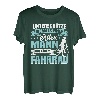 Herren Unterschätze niemals einen alten Mann mit einem Fahrrad T-Shirt