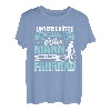 Herren Unterschätze niemals einen alten Mann mit einem Fahrrad T-Shirt