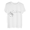 Offizielles Schlafshirt Schlafanzug Kuh Mond Geschenkidee T-Shirt