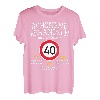 40. Geburtstag Schonend Behandeln Alte Kiste Ist 40 Tempo 40 T-Shirt