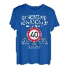 40. Geburtstag Schonend Behandeln Alte Kiste Ist 40 Tempo 40 T-Shirt