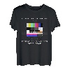 Testbild 80er Jahre 90er Party Bildstörung Retro Kostüm T-Shirt