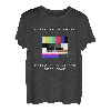 Testbild 80er Jahre 90er Party Bildstörung Retro Kostüm T-Shirt