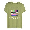 Testbild 80er Jahre 90er Party Bildstörung Retro Kostüm T-Shirt