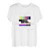 Testbild 80er Jahre 90er Party Bildstörung Retro Kostüm T-Shirt