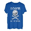 Herren Böser alter Mann Totenkopf und Knochen T-Shirt