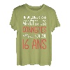 Geburtstag 16 Jahre Geschenkidee, originell, lustig, Mann und Frau T-Shirt